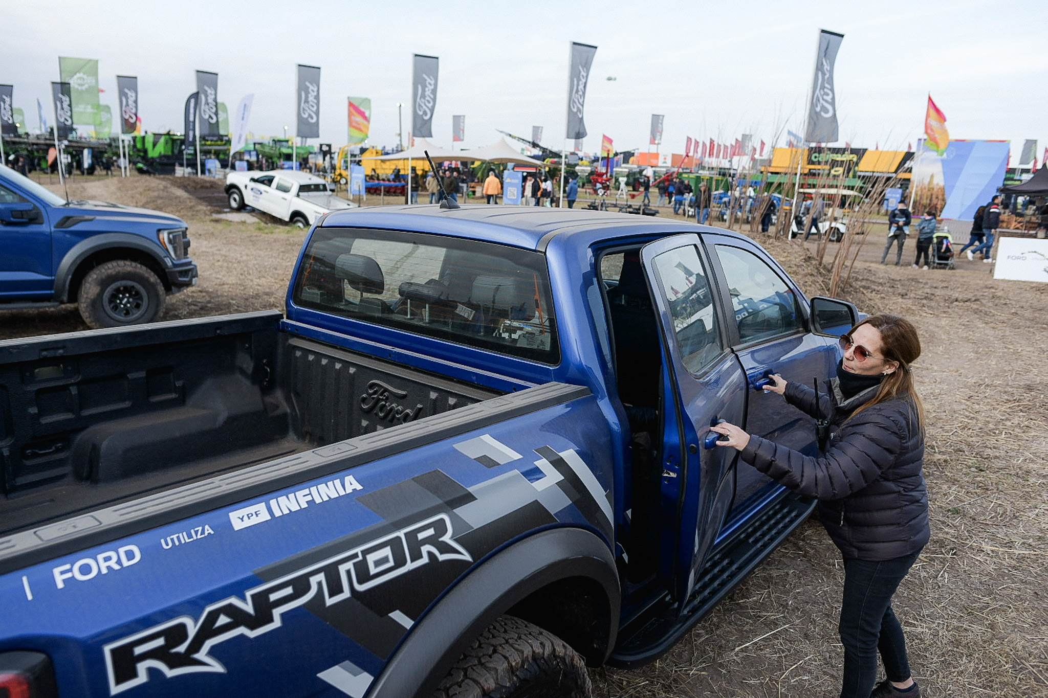 Ford desembarcó en AgroActiva con un imponente stand y toda su flota de unidades nuevas 